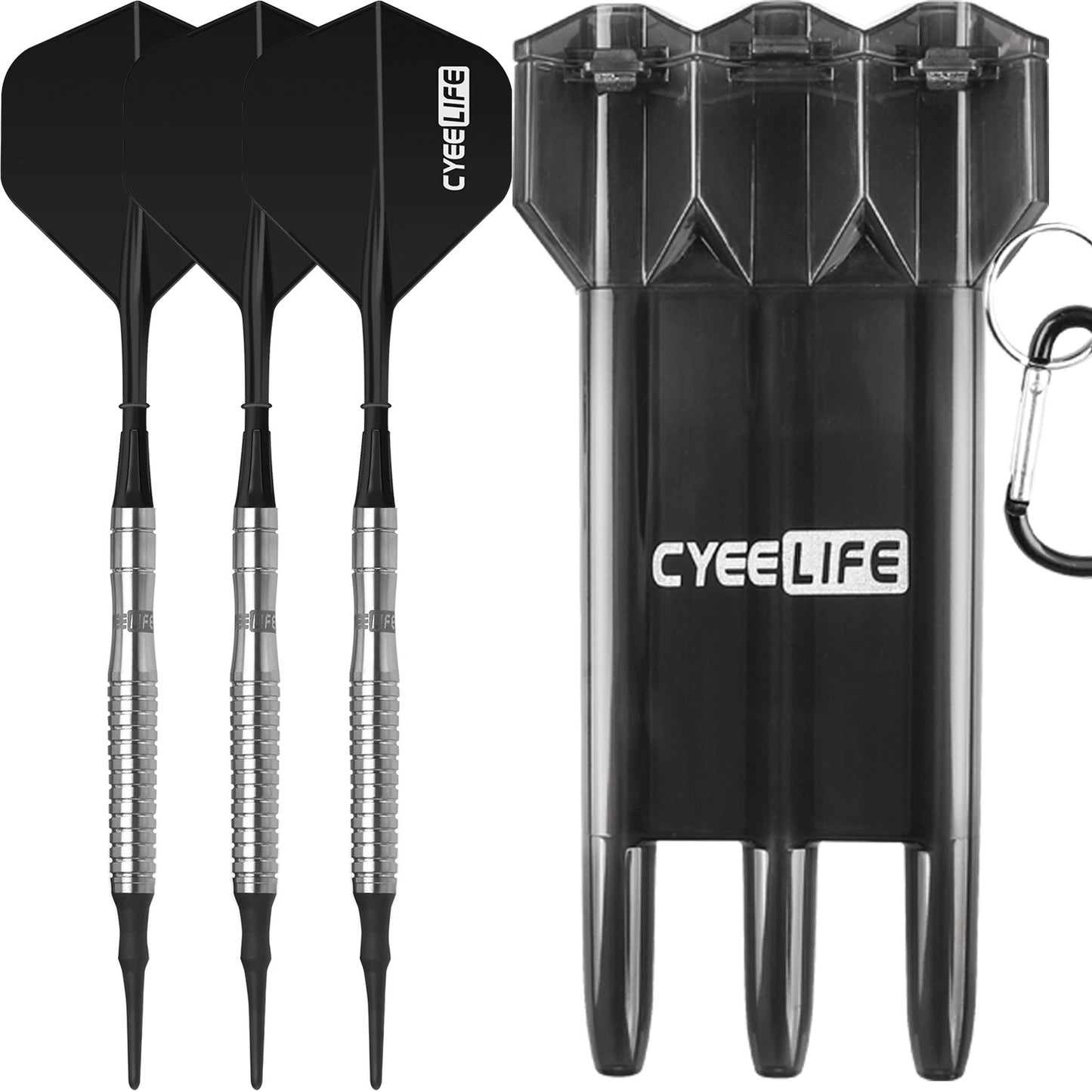CyeeLife CyeeLife 16g/18g/20g 90% Tungsten Soft Tip Dart Set (2BA)