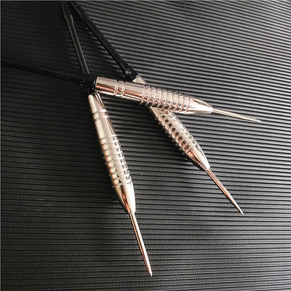 CyeeLife CyeeLife 6-Piece 20g Nickel-Plated Steel Tip Dart Set with Aluminum Shafts