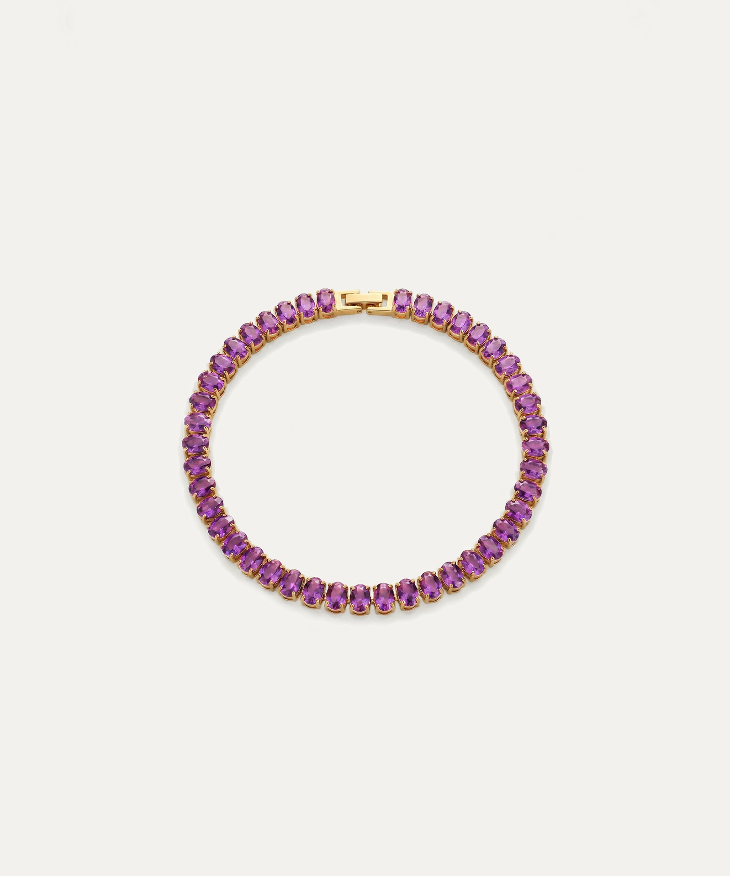 Chroma Purple Tennis Bracelet