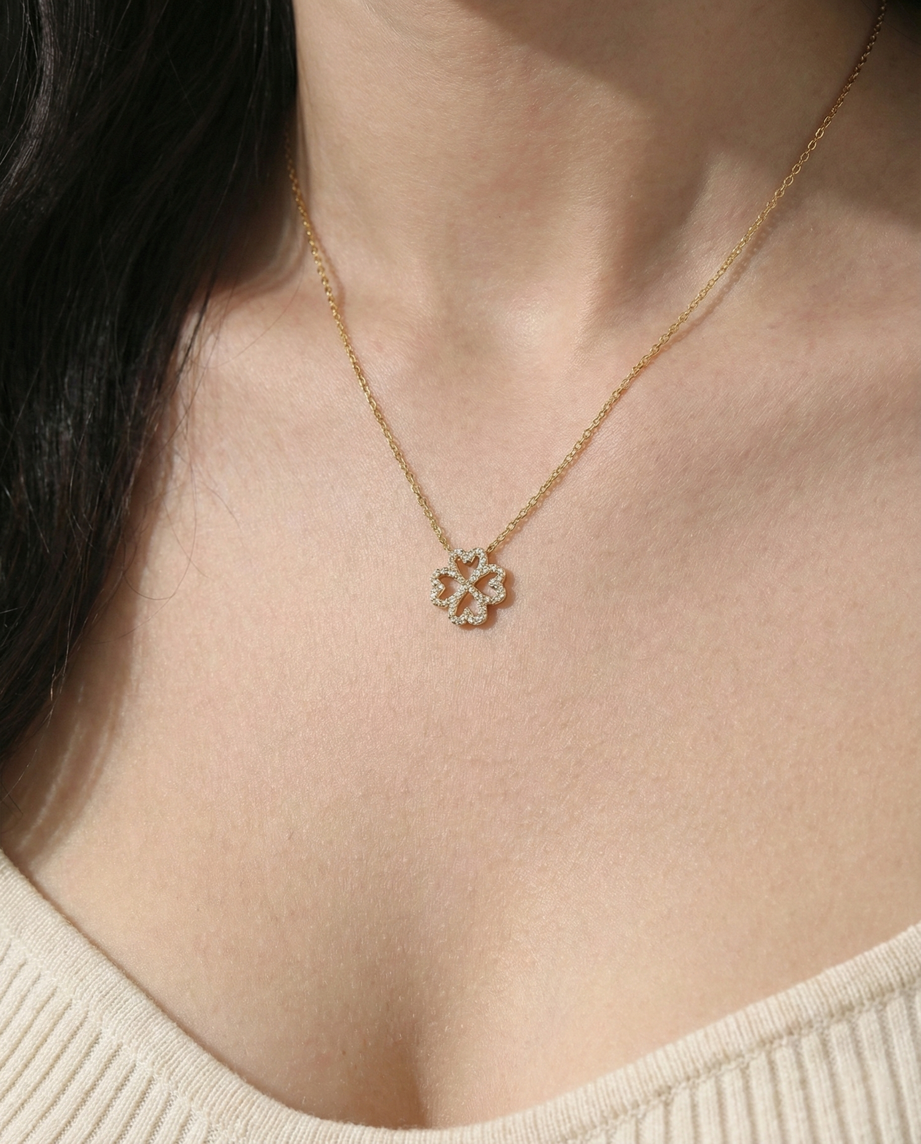 Amulet Clover Necklace