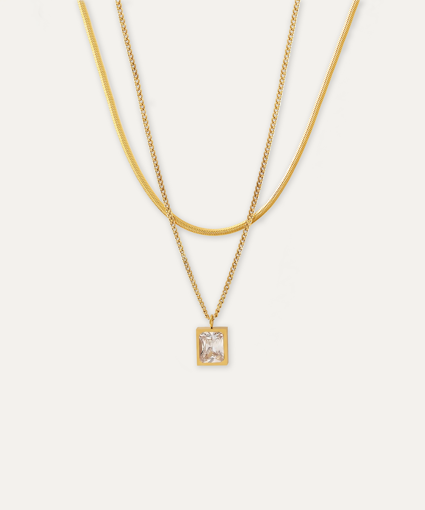 Mona Gold Layering Necklace