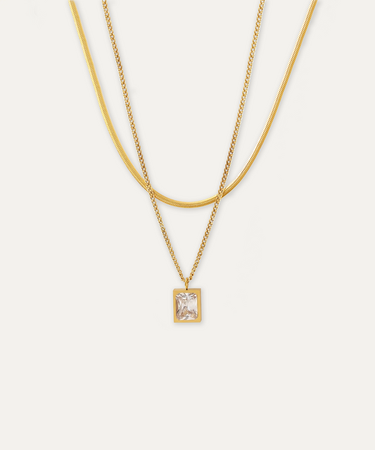 Mona Gold Layering Necklace