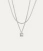Mona Silver Layering Necklace