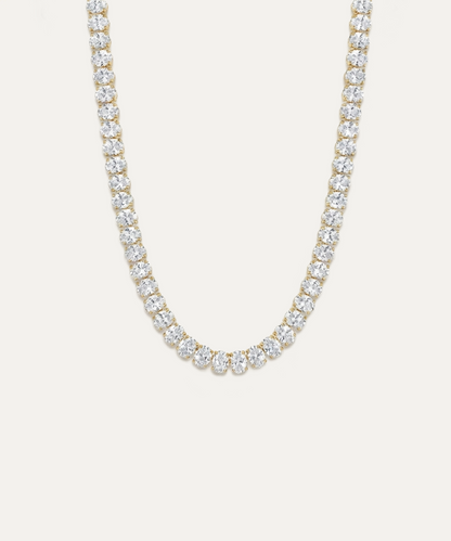 Chroma Clear Tennis Necklace