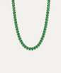 Chroma Green Tennis Necklace