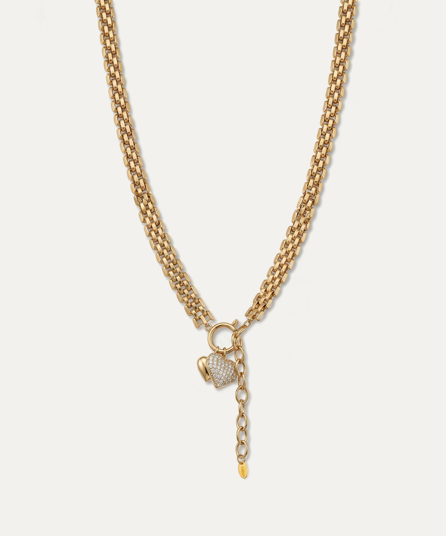 Corflune Gold Mesh Necklace