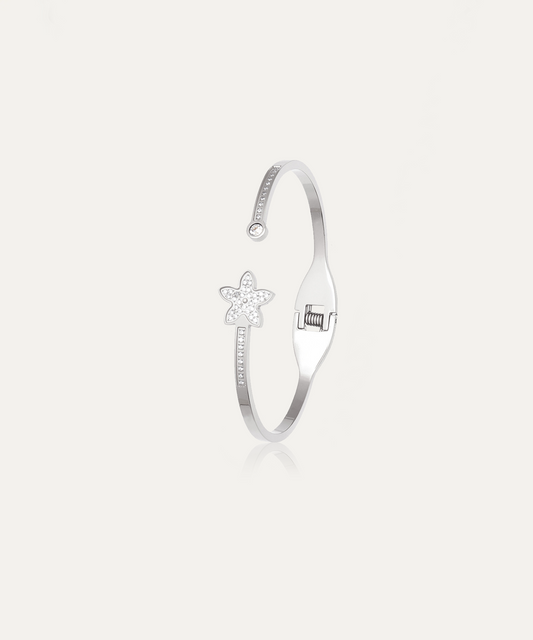 Astral Silver Bangle