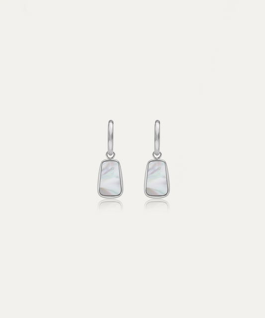 Lumina Silver Ingot Huggies
