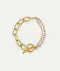 Blair Gold Baguette Chain Bracelet