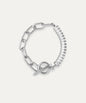 Blair Silver Baguette Chain Bracelet