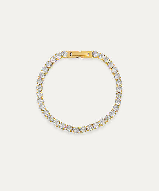 Blake Gold Tennis Bracelet