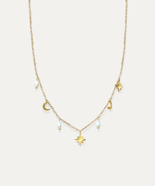 Carina Celestial Charm Necklace