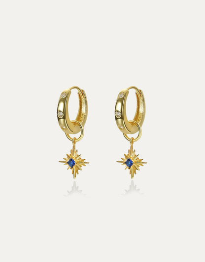 Celeste Star Dangle Huggies