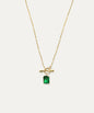 Eve Gem Toggle Necklace