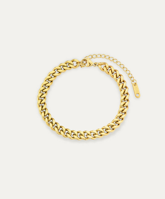Gia Cuban Link Bracelet