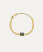 Kaia Emerald Cut Crystal Bracelet