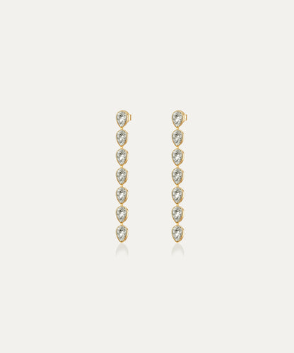 Lana Gold Pear Drop Earrings