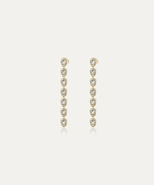 Lana Gold Pear Drop Earrings