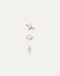 Pisces Clear Gems Earring Set