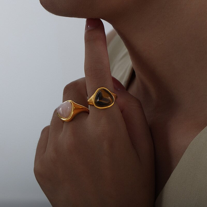 Soleil Gold Tiger's Eye Ring